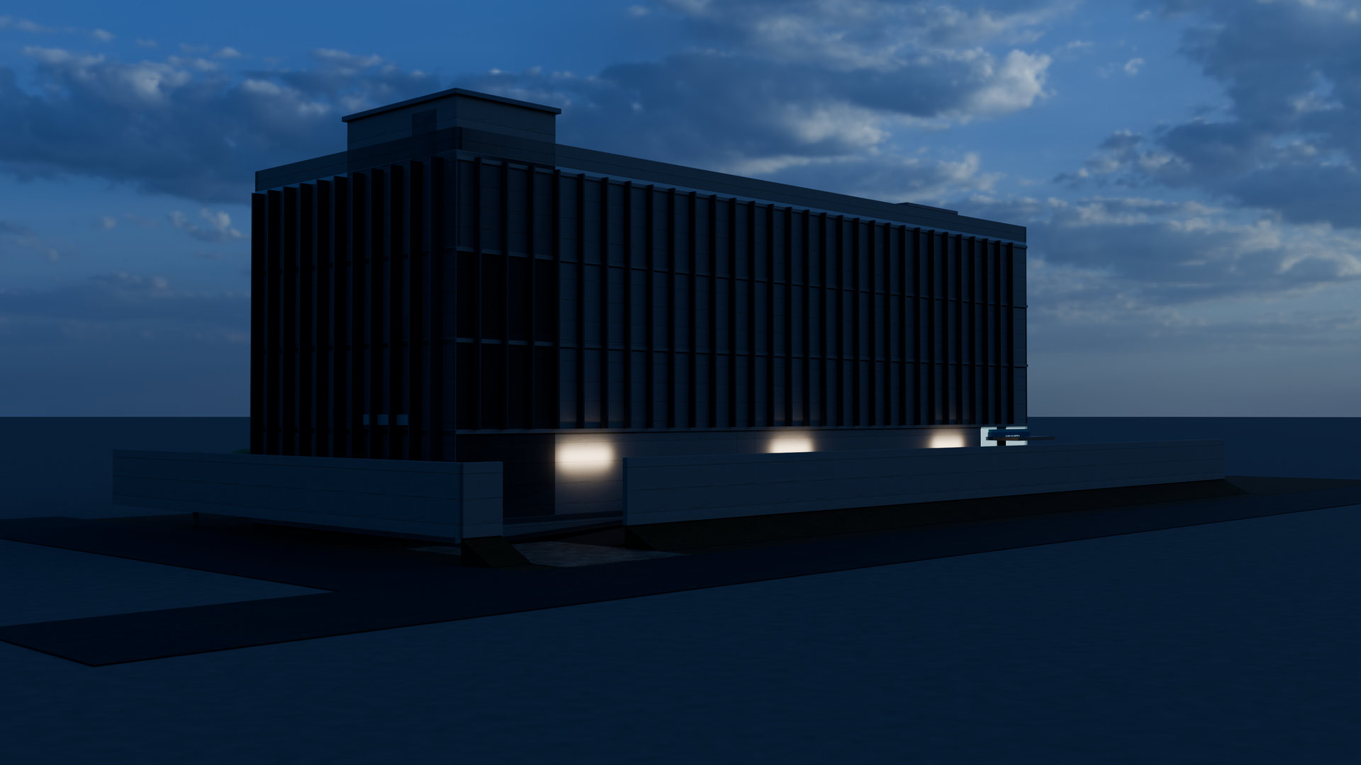 Blue-hour concept